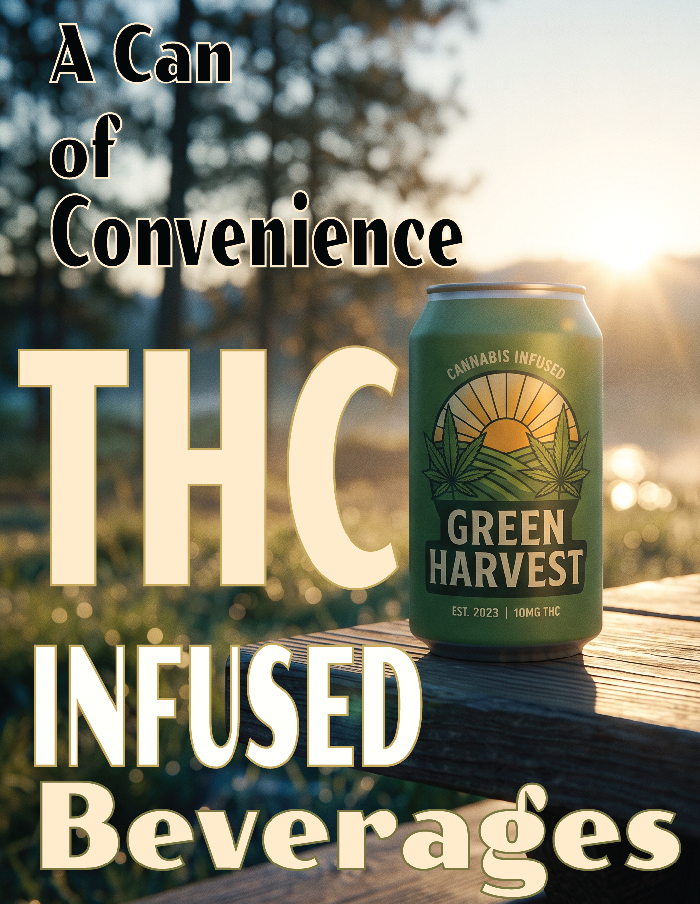 Can'na beverage be that convenient.