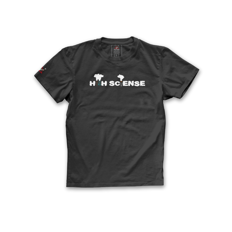Cloud Logo Crew Neck Tee — Black