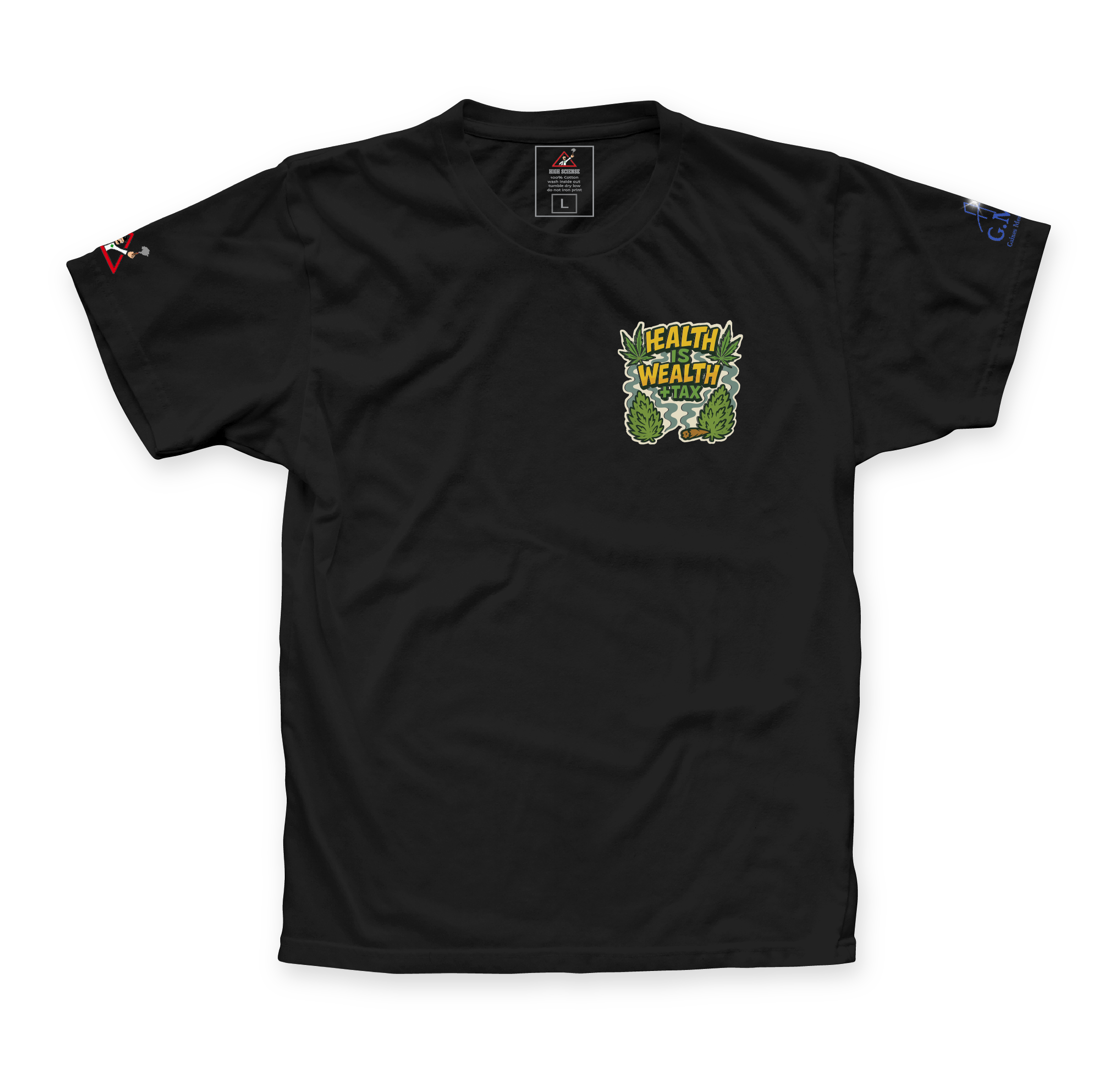 Dr Greenfoot Meditation Tee | High Sciense Vol 1 Collab