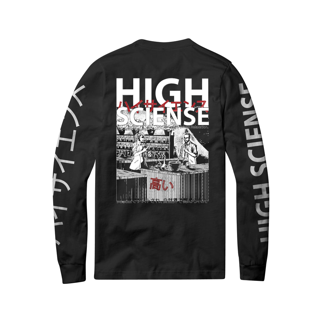 The High Sciense Lab Tee Black Long Sleeve