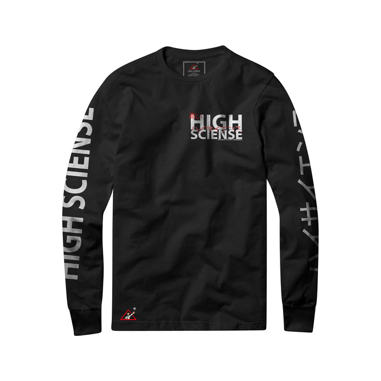 The High Sciense Lab Tee Black Long Sleeve