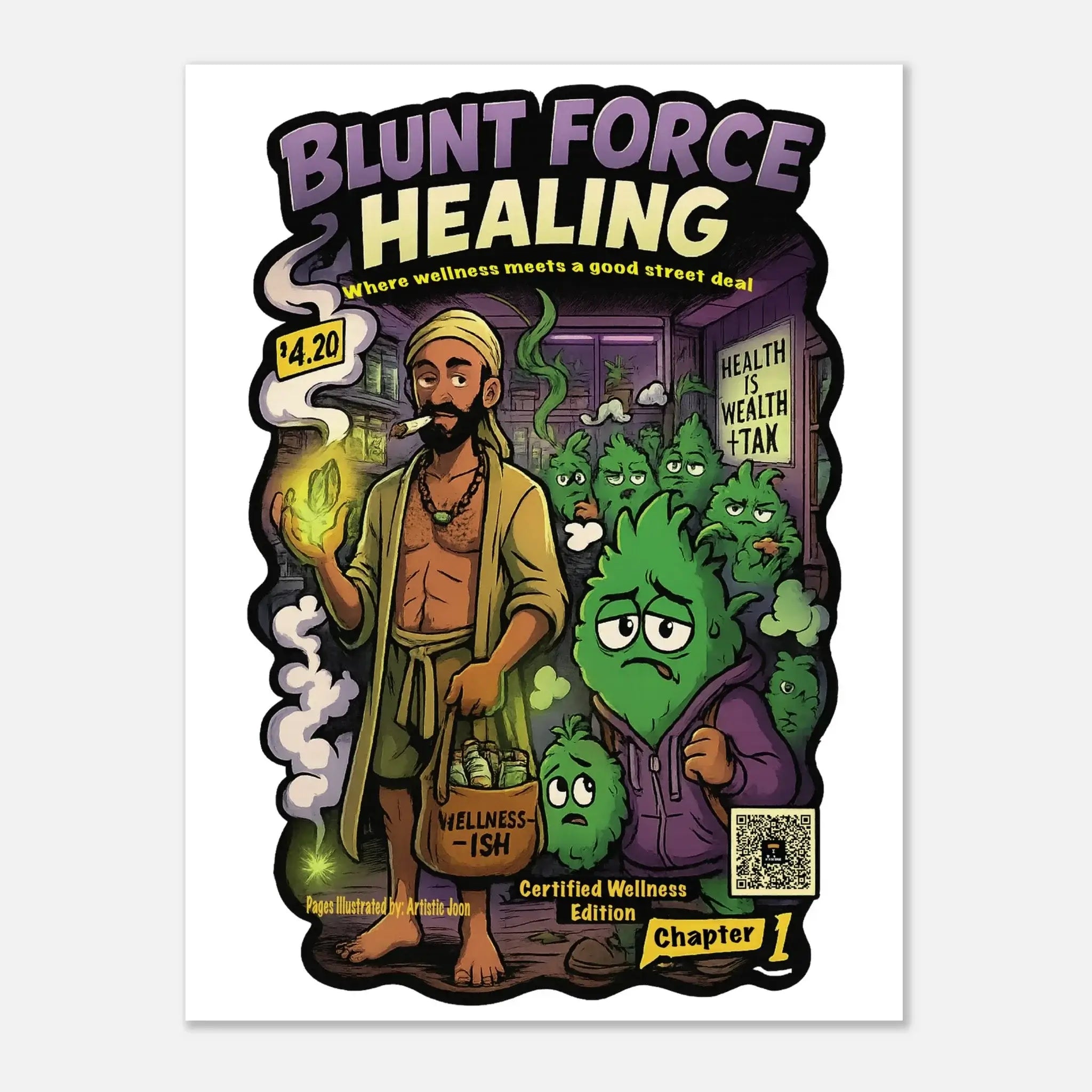 Blunt Force Healing Chapter 1 Premium Matte Paper Poster